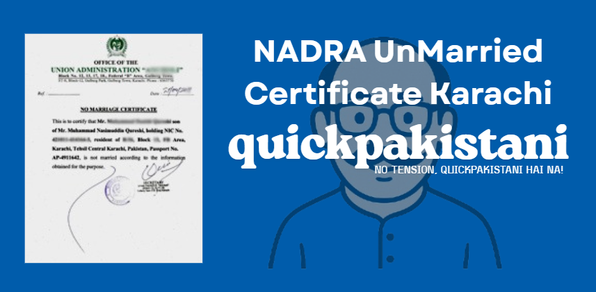 unmarried certificate in karachi